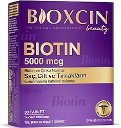 Bioxcin Biotin 5000 mcg 30 Tablet