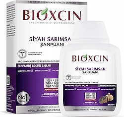 Bioxcin Siyah Sarımsaklı 300 ml Saç Dökülmesine Karşı Şampuan