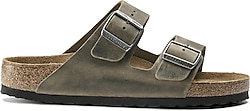 Birkenstock Arizona SFB Leoi 1019377 Yeşil Terlik