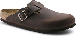 Birkenstock Boston Leoi 0059461-059463 Antrasit Terlik