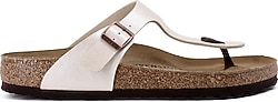 Birkenstock Gizeh Birko-Flor 943871-943873 İnci Beyazı Parmak Arası Terlik