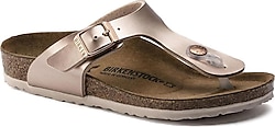 Birkenstock Gizeh Birko-Flor Electric Metallic 1012526 Bakır Çocuk Parmak Arası Terlik
