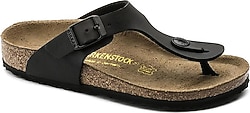 Birkenstock Gizeh Birko-Flor 846143 Siyah Çocuk Parmak Arası Terlik