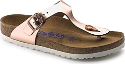 Birkenstock Gizeh SFB NL Metallic 1005048 Bakır Kadın Parmak Arası Terlik
