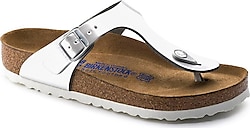 Birkenstock Gizeh SFB NL Metallic 1003674 Gümüş Kadın Parmak Arası Terlik