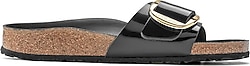 Birkenstock Madrid Big Buckle NL High Shine Kadın Terlik
