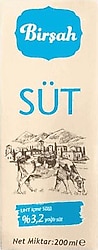 Birşah %3.2 Yağlı 200 ml Süt