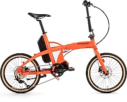 Bisan E-Folding Strike 250 W Turuncu Katlanabilir Elektrikli Bisiklet