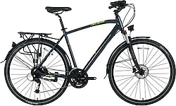 Bisan TRX 8500 City HD Gri-Sarı 27 Vites 28 Jant Erkek Şehir Bisikleti