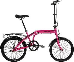 Bisan Twin V Pembe 20 Jant Katlanır Bisiklet