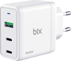 Bix BX3P65G 65 W Hızlı Şarj Adaptörü