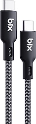 Bix BXCC240 1.8 m Type-C to Type-C Hızlı Şarj Kablosu