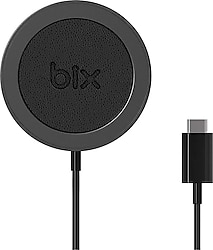 Bix BXMG15 15 W Siyah MagSafe Hızlı Şarj Aleti