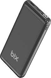 Bix BXPB107 Siyah 10000 mAh Hızlı Şarj Powerbank