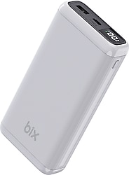 Bix BXPB204 Beyaz 20000 mAh Hızlı Şarj Powerbank