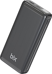 Bix BXPB204 Siyah 20000 mAh Hızlı Şarj Powerbank