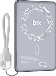Bix PB114 5000 mAh Hızlı Şarj MagSafe Powerbank