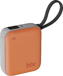 Bix PB119-ORG Turuncu 10000 mAh Hızlı Şarj Powerbank