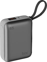 Bix PB120 Gri 20000 mAh Hızlı Şarj Powerbank