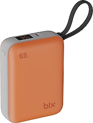 Bix PB120 Turuncu 20000 mAh Hızlı Şarj Powerbank