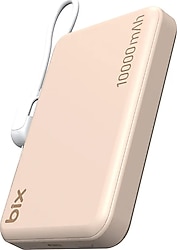 Bix PB121 Bej 10000 mAh Hızlı Şarj MagSafe Powerbank