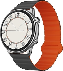 Bix SW02AI Gri-Turuncu Akıllı Saat