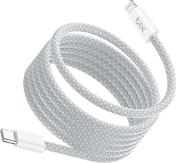 Bix T4CL 1 m Beyaz Type-C to Lightning Hızlı Şarj Kablosu