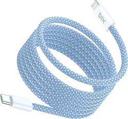 Bix T4CL 1 m Mavi Type-C to Lightning Hızlı Şarj Kablosu