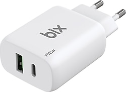 Bix ZH-2U41T 25W Beyaz Hızlı Şarj Adaptörü