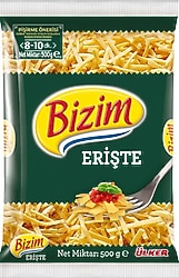 Bizim Erişte Makarna 500 gr
