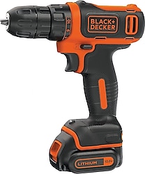 Black+Decker BDCDD12K 10.8 V Darbesiz Matkap