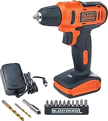 Black+Decker LD12SA 12 V 1.5 Ah Akülü Vidalama Makinesi