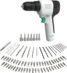 Black+Decker REVDD12A80 Reviva 12 V Matkap
