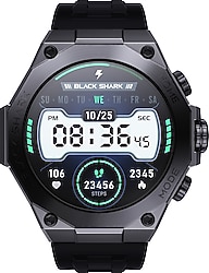 Black Shark S1 Pro Siyah Akıllı Saat
