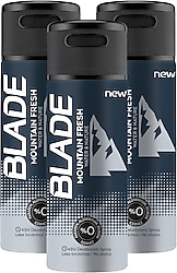 Blade Mountain Fresh 150 ml 3'lü Erkek Deodorant