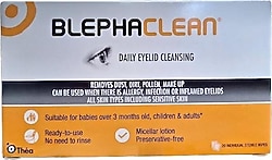 Blephaclean Steril 20'li Göz Temizleme Mendili