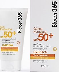 Blocer365 150 ml 50 Faktör Yüz ve Vücut Güneş Kremi