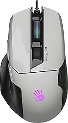 Bloody W70 Max Beyaz RGB Optik Kablolu Oyuncu Mouse
