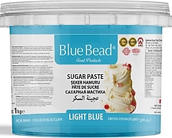 Blue Bead Açık Mavi Şeker Hamuru 1 kg