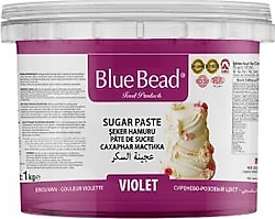 Blue Bead Erguvan Şeker Hamuru 1 kg