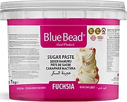 Blue Bead Fuşya Şeker Hamuru 1 kg