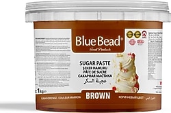Blue Bead Kahverengi Şeker Hamuru 1 kg