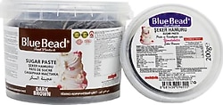 Blue Bead Koyu Kahverengi Şeker Hamuru 200 gr