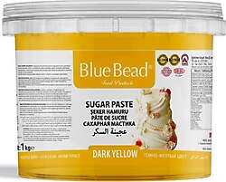 Blue Bead Koyu Sarı Şeker Hamuru 1 kg