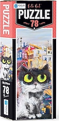 Blue Focus Cute Cat Puzzle 78 Parça BF052