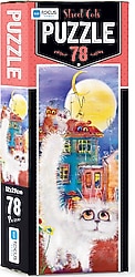 Blue Focus Street Cats Puzzle 78 Parça BF056