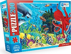 Blue Focus Deniz Yaşamı 200 Parça Puzzle BF326