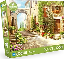 Blue Focus Eski Sokak 1000 Parça Puzzle BF422