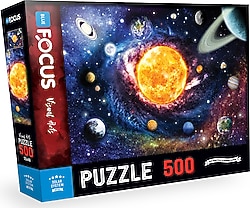 Blue Focus Güneş Sistemi 500 Parça Puzzle BF332