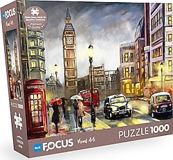 Blue Focus London 1000 Parça Puzzle BF423